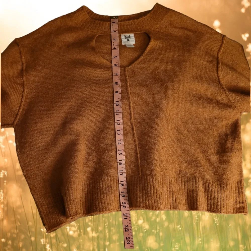 Billabong Without A Crew Sweater | Cutout Sweater | Brushed Wool Sweater | M